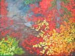 acrylics on canvas painting
