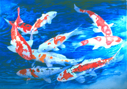 Heading in all Directions watercolor on paper