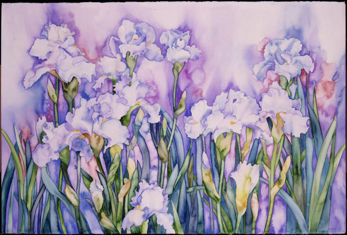 Ruthie's Garden giclee by Joan Metcalf