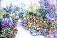 September Garden giclee